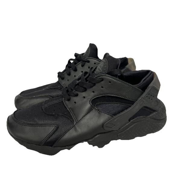 Nike Air Huarache Triple Black DD1068-002 Triple Black Size 10.5 - Picture 1 of 13
